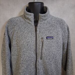 Patagonia Better Sweater Fleece Jacket Men's XXL Gray Full Zip DMSI